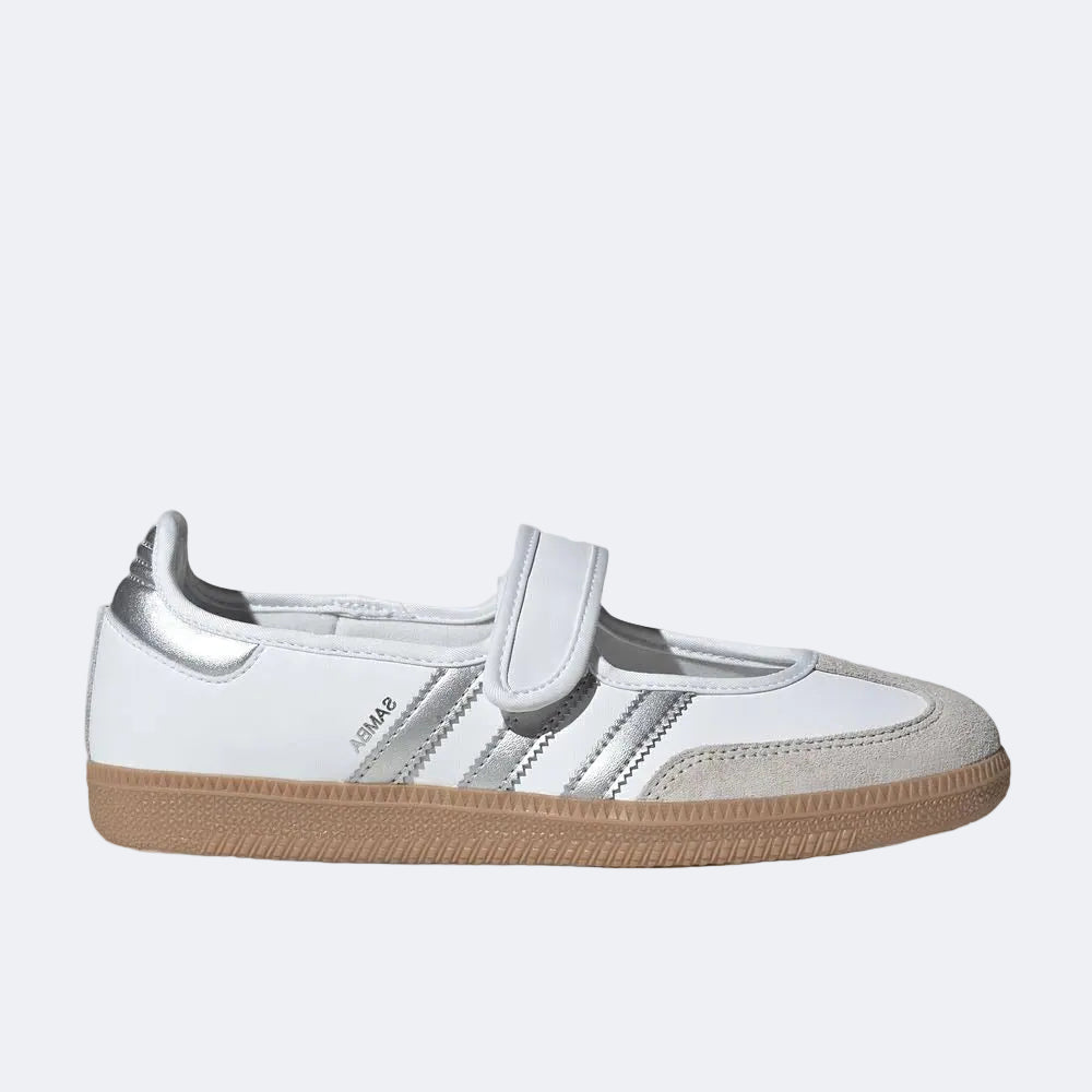 Samba Jane Blanco Plata