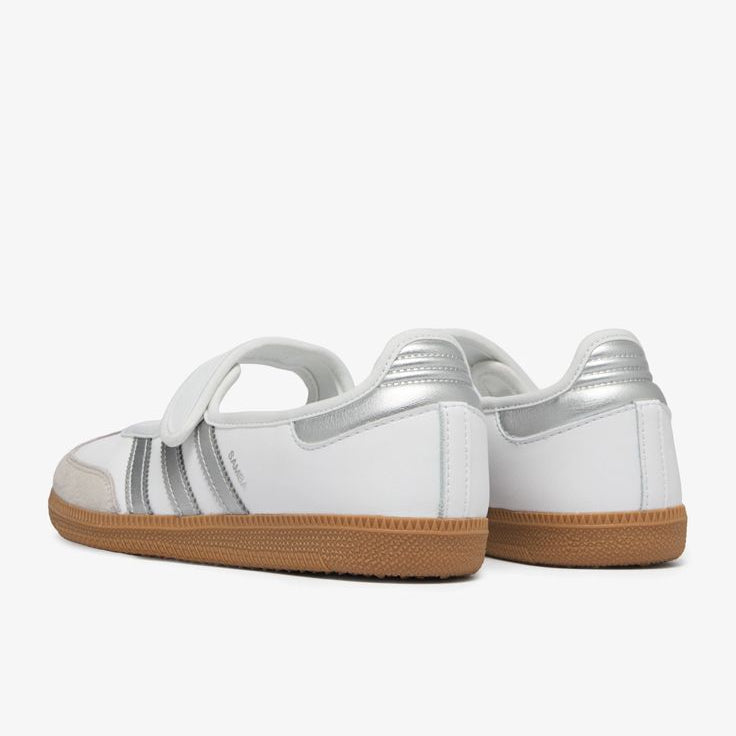 Samba Jane Blanco Plata