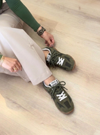 Tenis | Ref. New Balance Colaboración Miu Miu Verde oliva