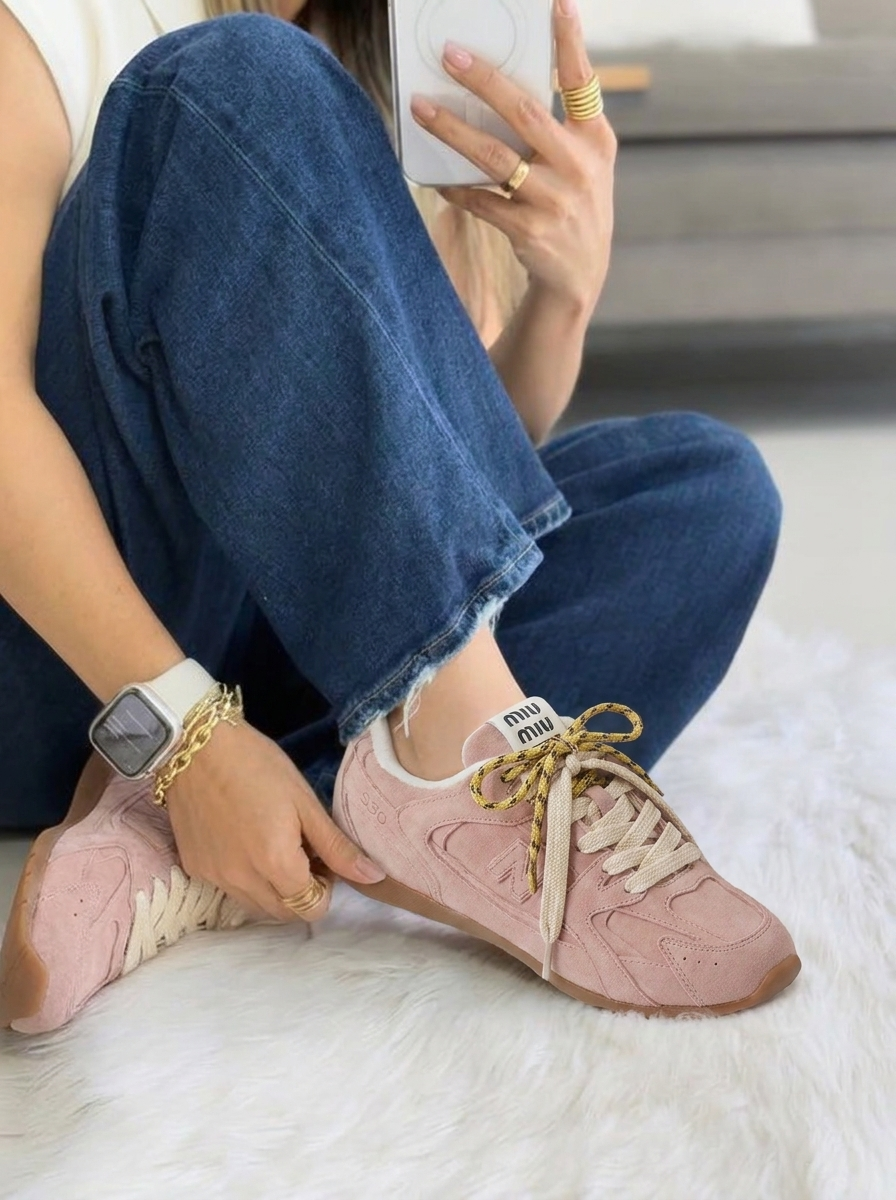 Tenis | Ref. New Balance Colaboración Miu Miu Palo Rosa