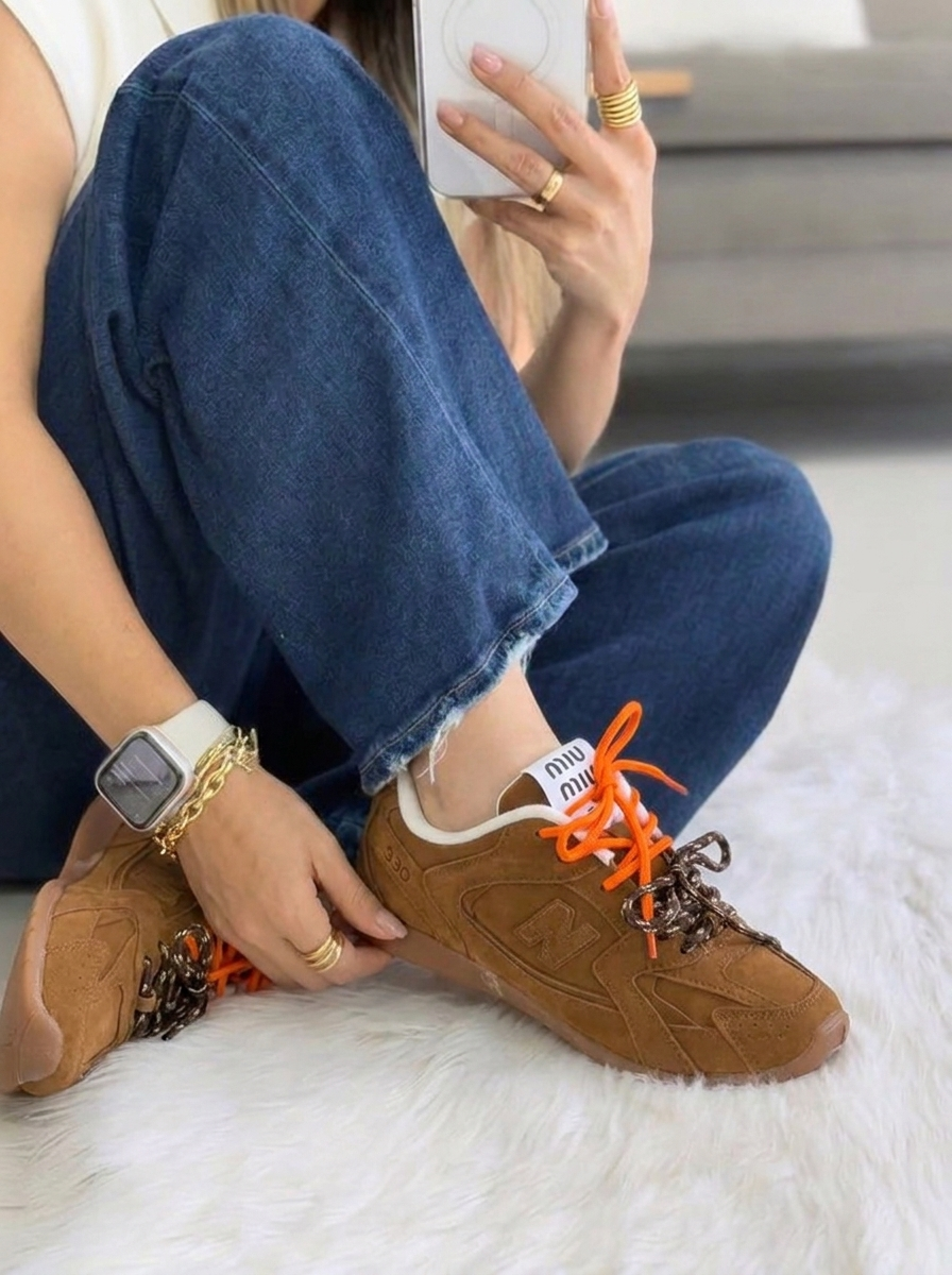 Tenis | Ref. New Balance Colaboración Miu Miu Marron