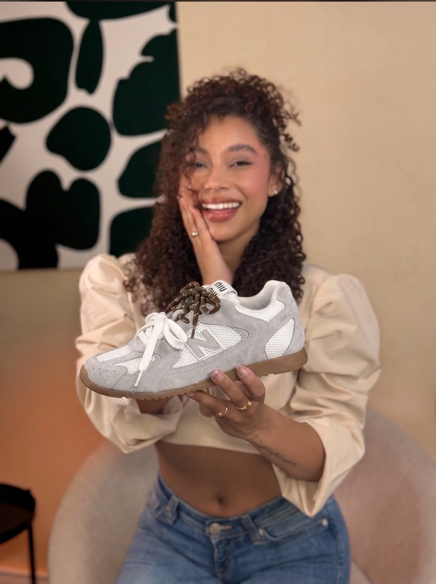 Tenis | Ref. New Balance Colaboración Miu Miu Gris